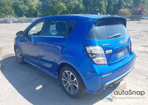 2018 Chevrolet Sonic Lt Auto z USA, uszkodzony, nr VIN 1G1JD6SH5J4107885